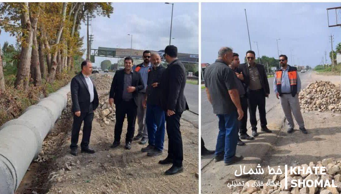 آغاز عملیات بهسازی و روکش آسفالت محورهای مواصلاتی محمودآباد